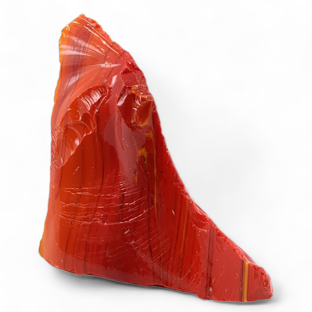 Ruby Cranberry Sunflower Multicolor Layered Swirl Slag‎ Art Glass Cullet #4M30